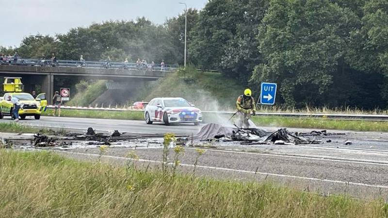 Neergestort vliegtuig A58