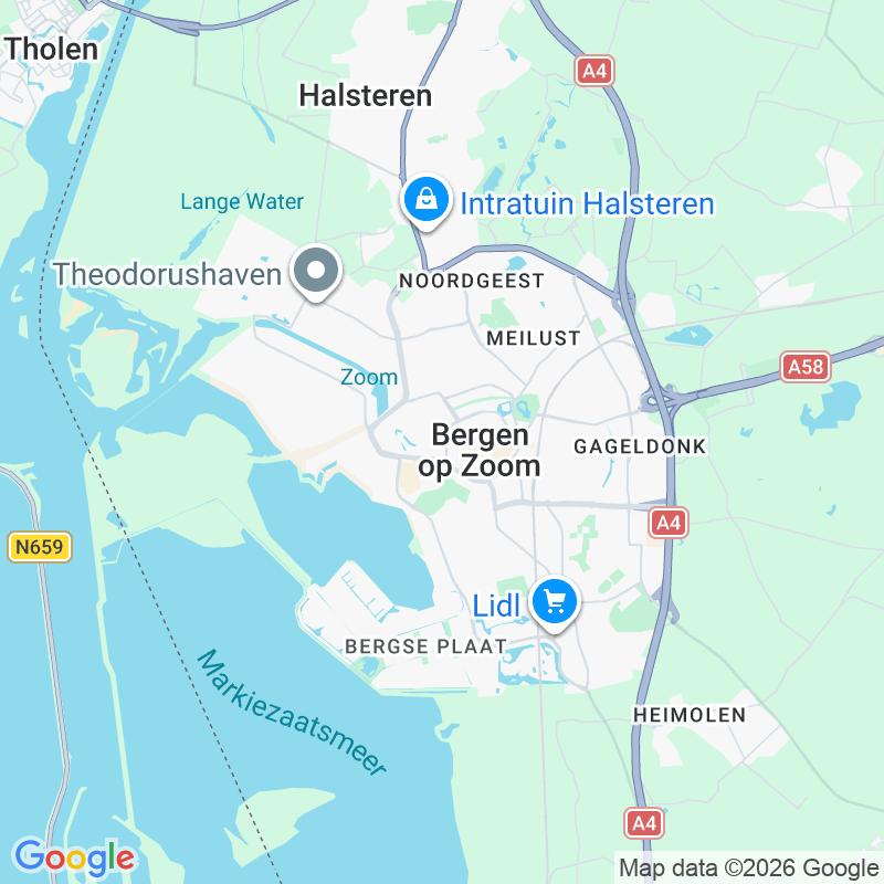 Bekijk de locatie via Google Maps