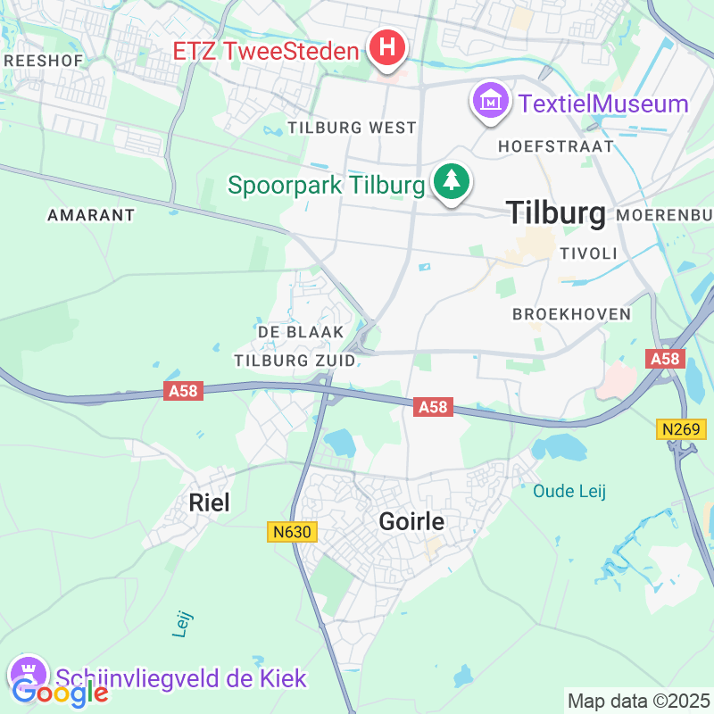 Bekijk de locatie via Google Maps