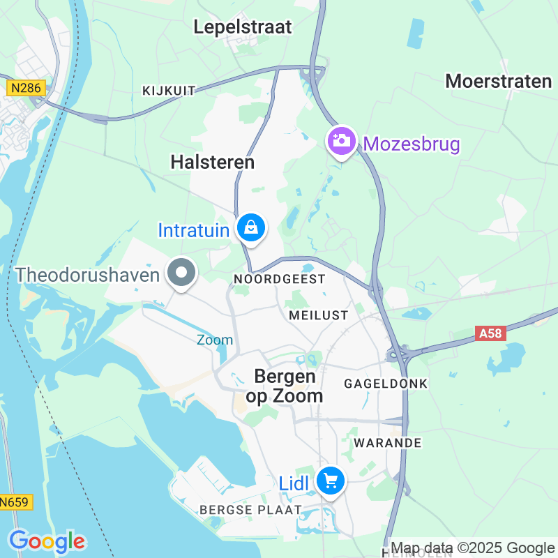 Bekijk de locatie via Google Maps