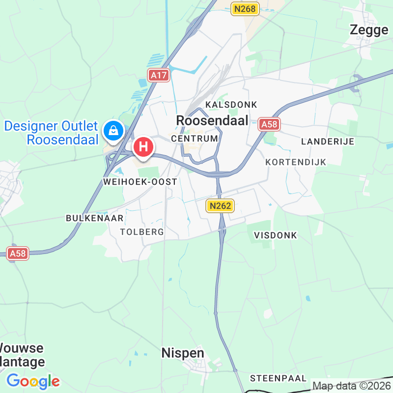 Bekijk de locatie via Google Maps