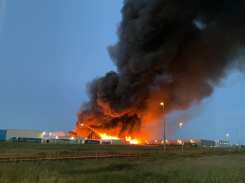 Rookoverlast bij brand