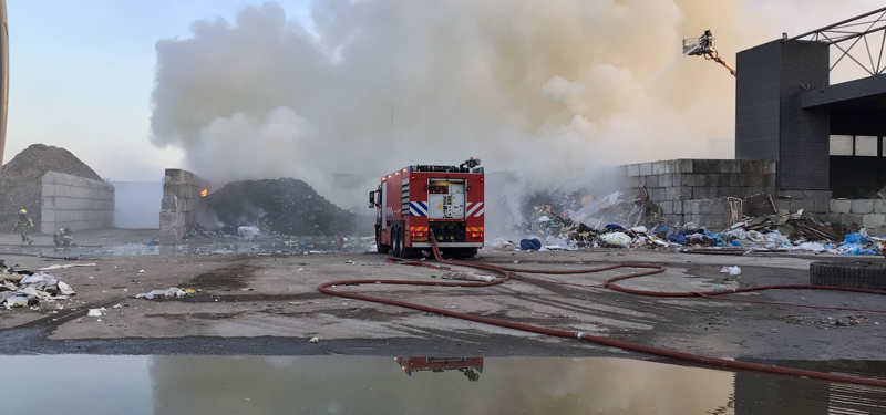 Buitenbrand van Hilststraat Waalwijk