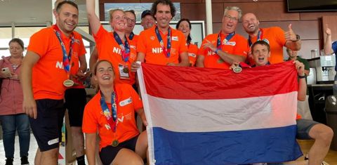 WPFG Team Nederland Met Medaille