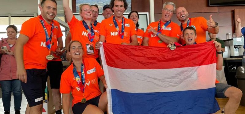 WPFG Team Nederland Met Medaille